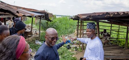 Marine litter hotspot Visit - Nsidung, Calabar