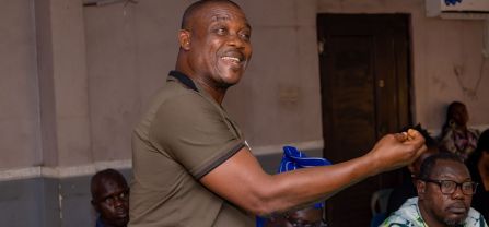 focus group discussion at the Ajeromi Ifelodun Local Government Council