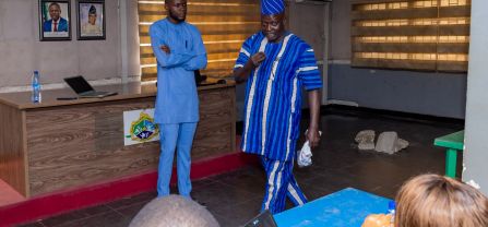 focus group discussion at the Ajeromi Ifelodun Local Government Council