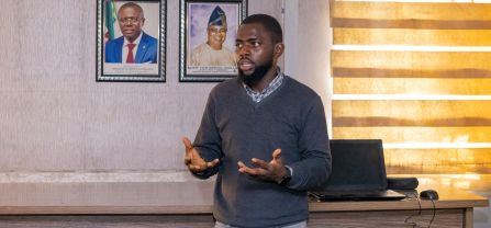focus group discussion at the Ajeromi Ifelodun Local Government Council