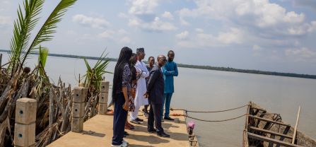 Marine litter hotspot Visit - Nsidung, Calabar