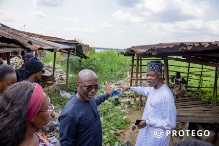 Marine litter hotspot Visit - Nsidung, Calabar