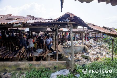Marine litter hotspot Visit - Nsidung, Calabar