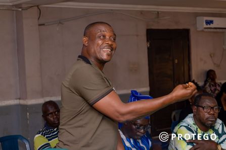 focus group discussion at the Ajeromi Ifelodun Local Government Council