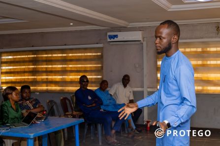 focus group discussion at the Ajeromi Ifelodun Local Government Council