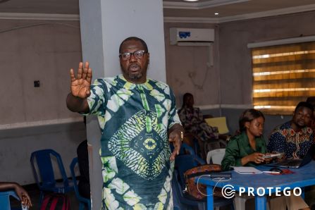 focus group discussion at the Ajeromi Ifelodun Local Government Council