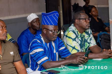 focus group discussion at the Ajeromi Ifelodun Local Government Council